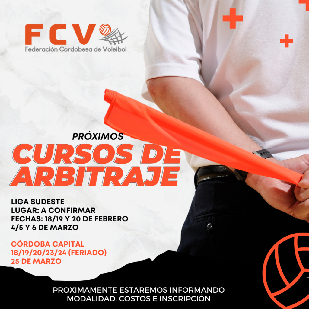 Cursos de Arbitraje FCV